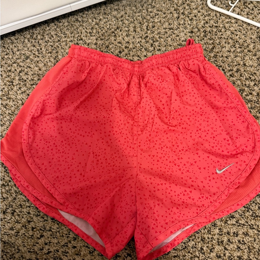 Pink Nike dri-fit shorts